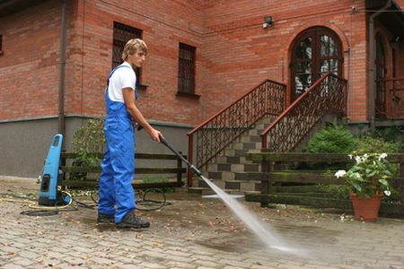 Professional pressure washing